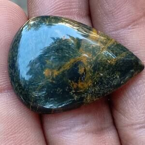 Pear Shaped Picasso Jasper Cabochon!
